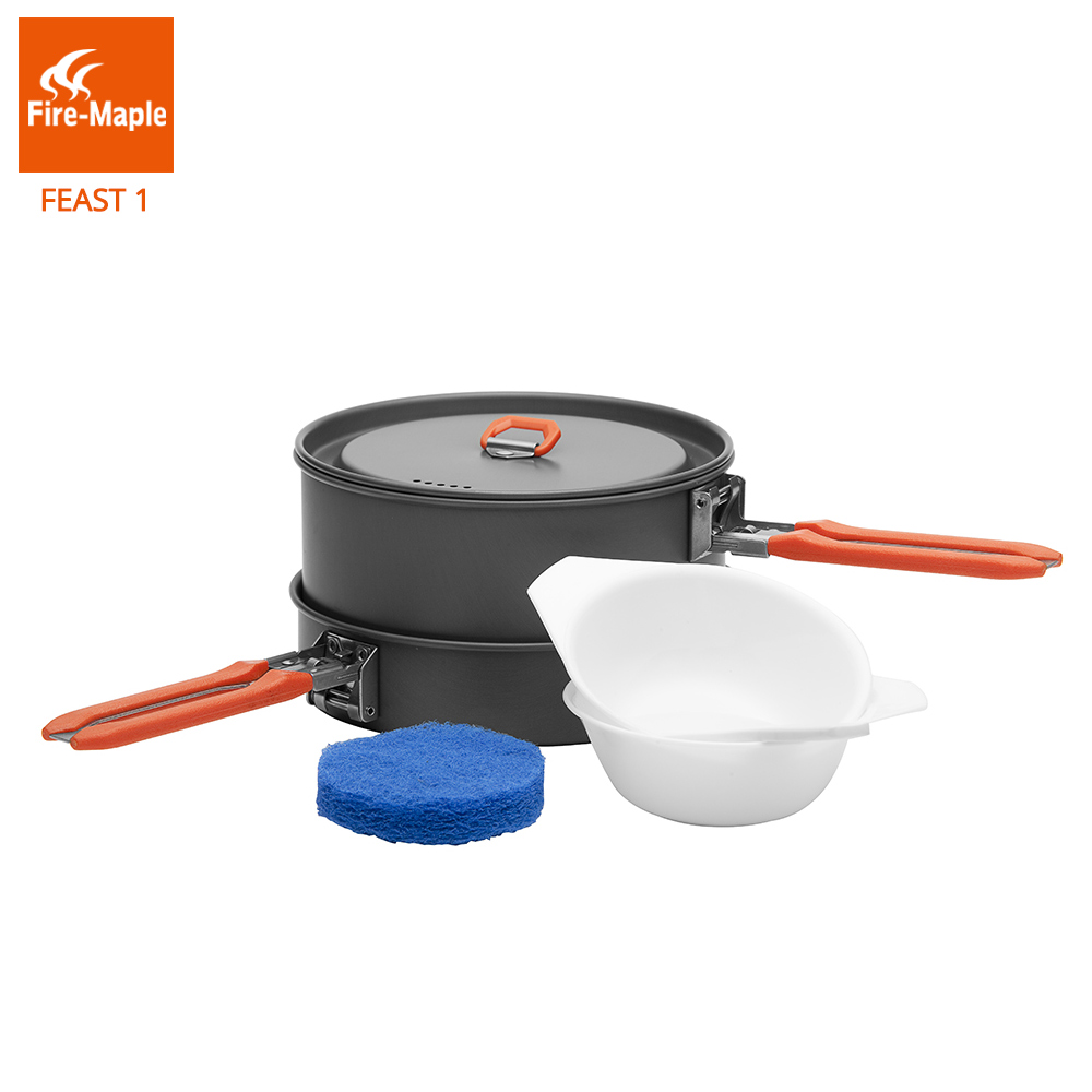 Camping Cooking Pots And Pans - Yangın akçaağaç Feast 1 açık kamp