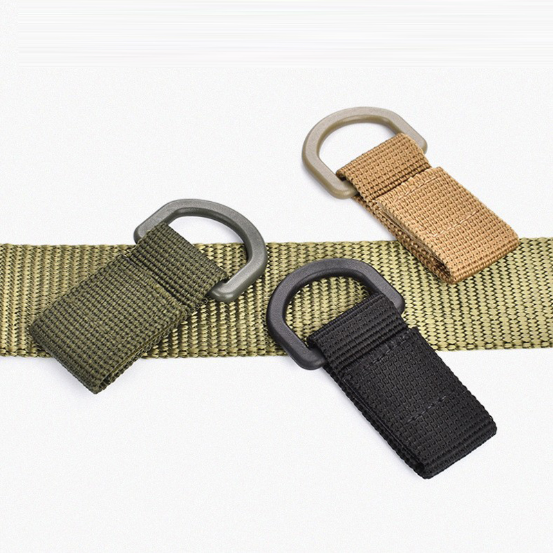 Camping Cooking Hanger - Taktik Dokuma D-Ring Kanca Askı Kemer