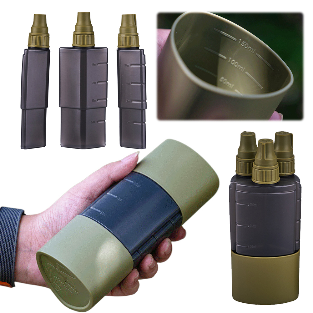 Camping Cooking Pots And Pans - 3 In 1 Açık Kamp Baharat