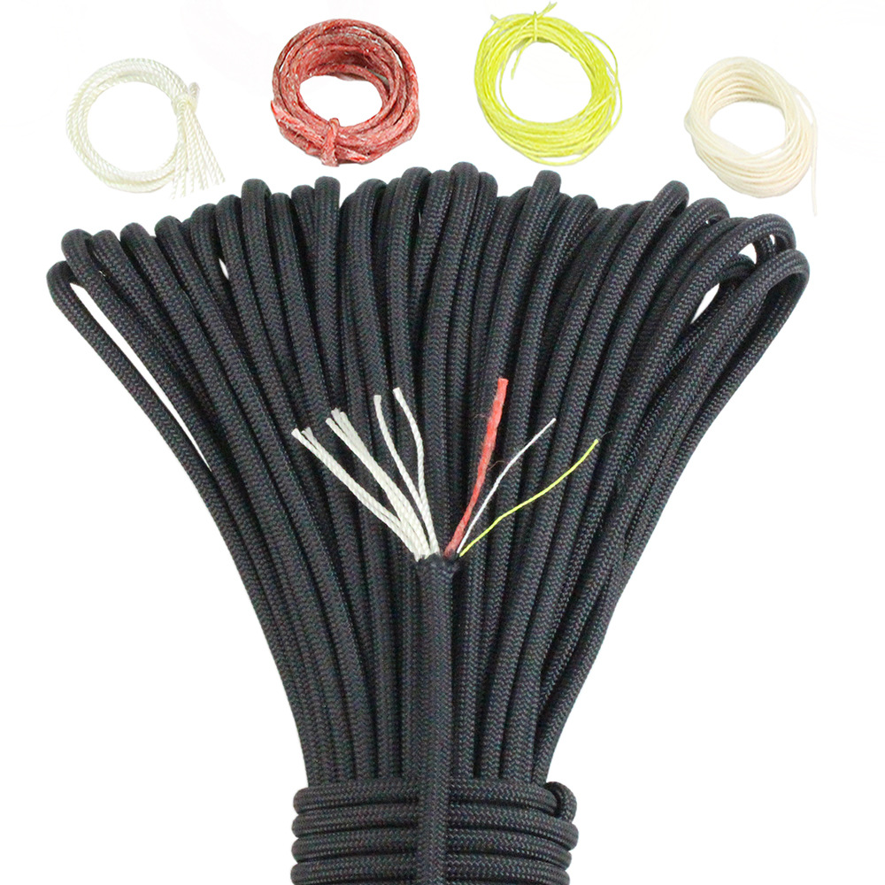 Camping Cooking Fire - 10-core Paracord 550 4mm açık kamp
