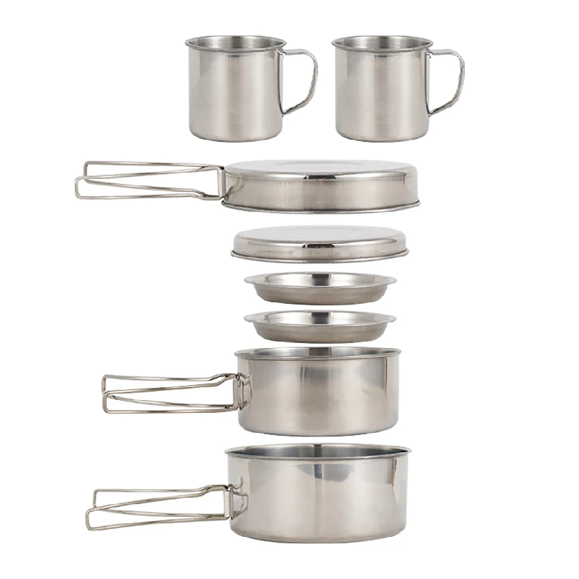 8 adet/takım kamp tencere seti - Camping Cooking Cup incelemesi ve fiyatı