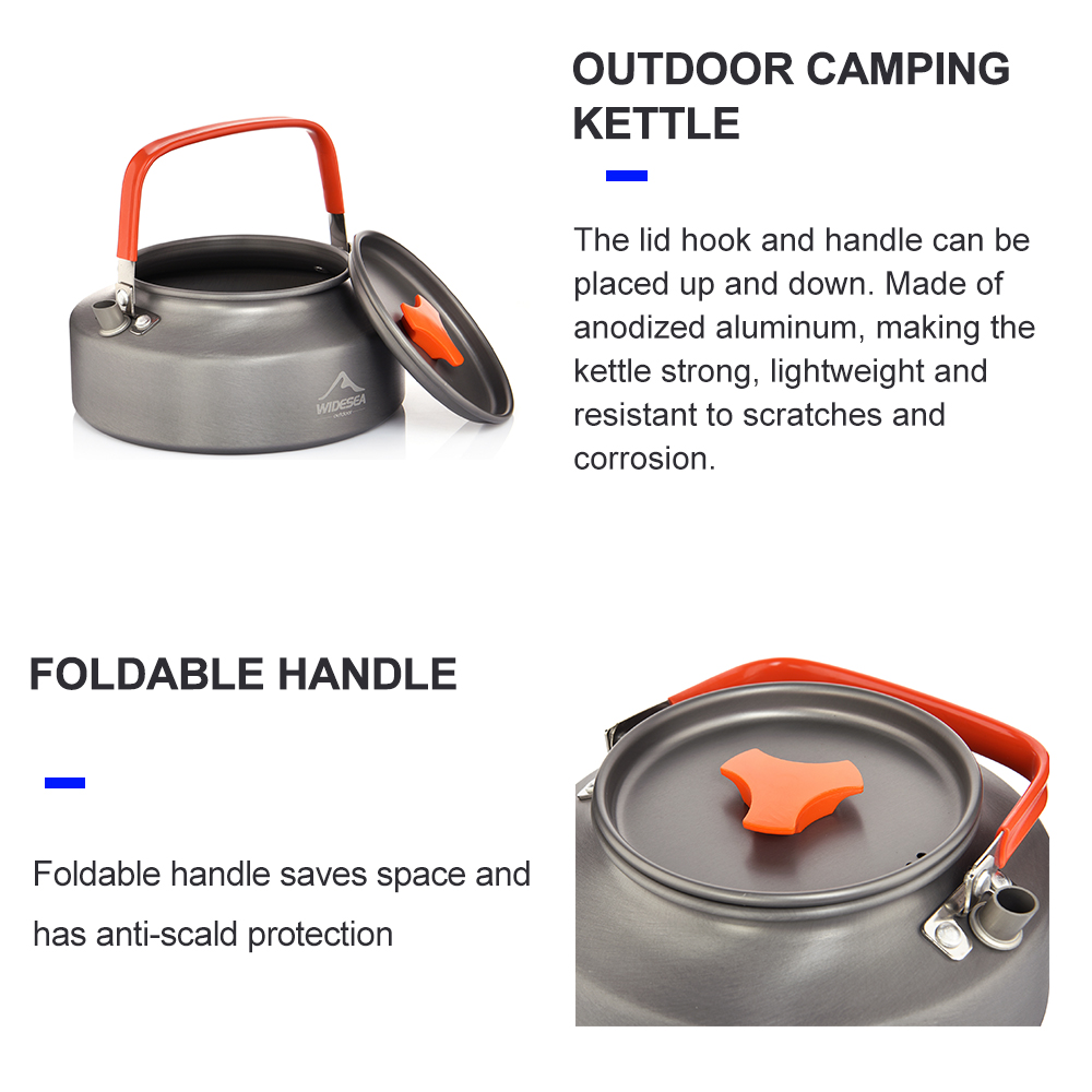 Widesea 1.1L 2L1.5L Kamp Su Is - Camping Cooking Unit incelemesi ve fiyatı