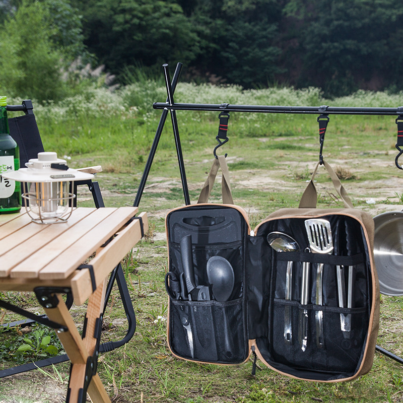 8 adet Kamp Mutfak Tencere Set - Camping Cooking Pots And Pans incelemesi ve fiyatı