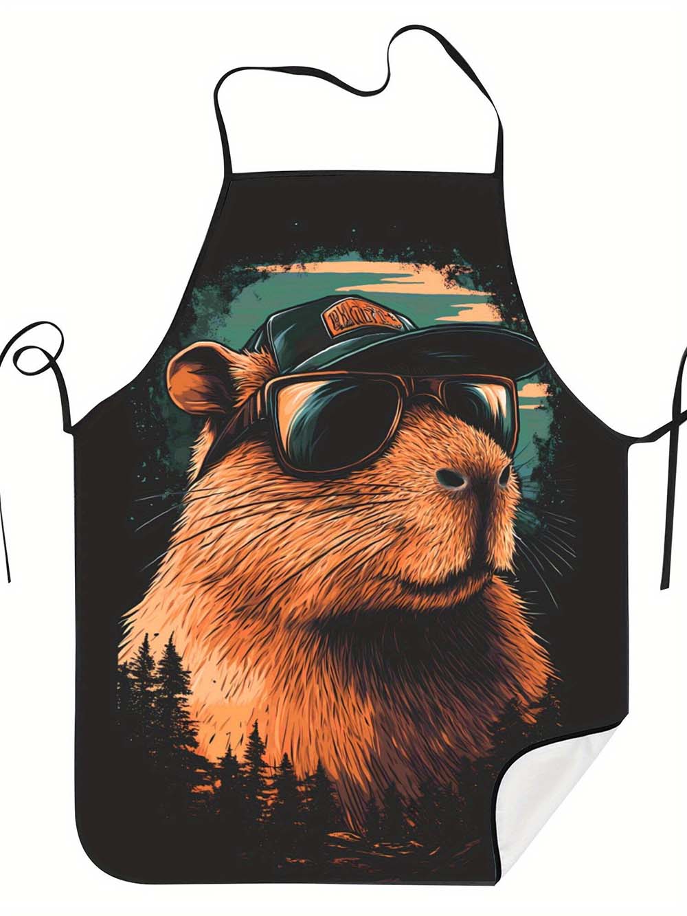1 adet serin Capybara ızgara ö - Camping Cooking In Forest incelemesi ve fiyatı