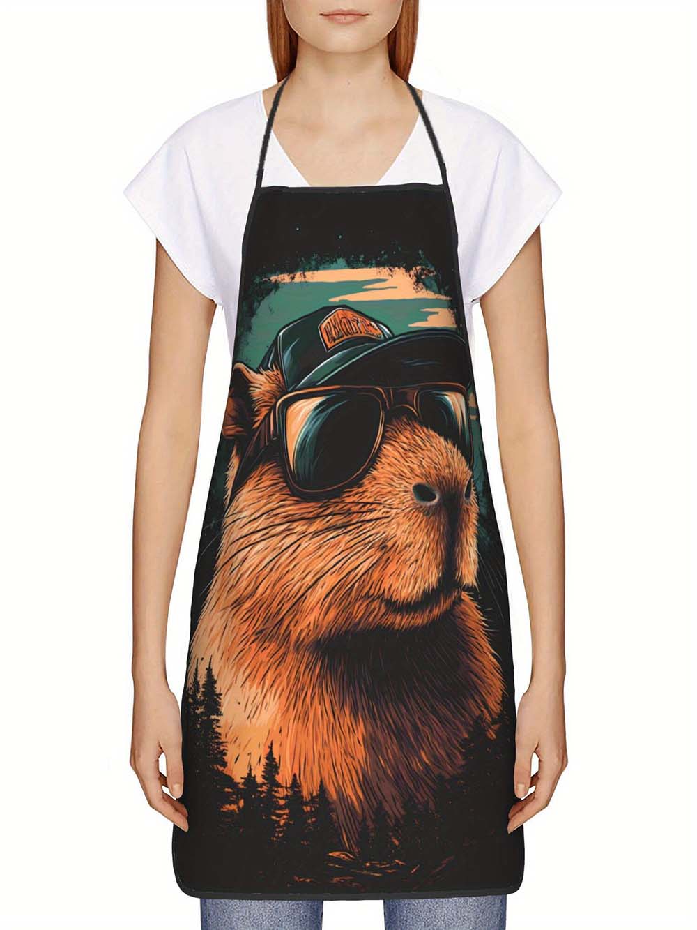 1 adet serin Capybara ızgara ö - Camping Cooking In Forest incelemesi ve fiyatı