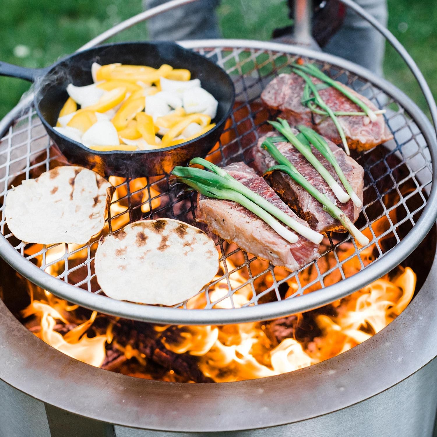 24 inç Paslanmaz Çelik Kamp At - Camping Cooking Fire incelemesi ve fiyatı