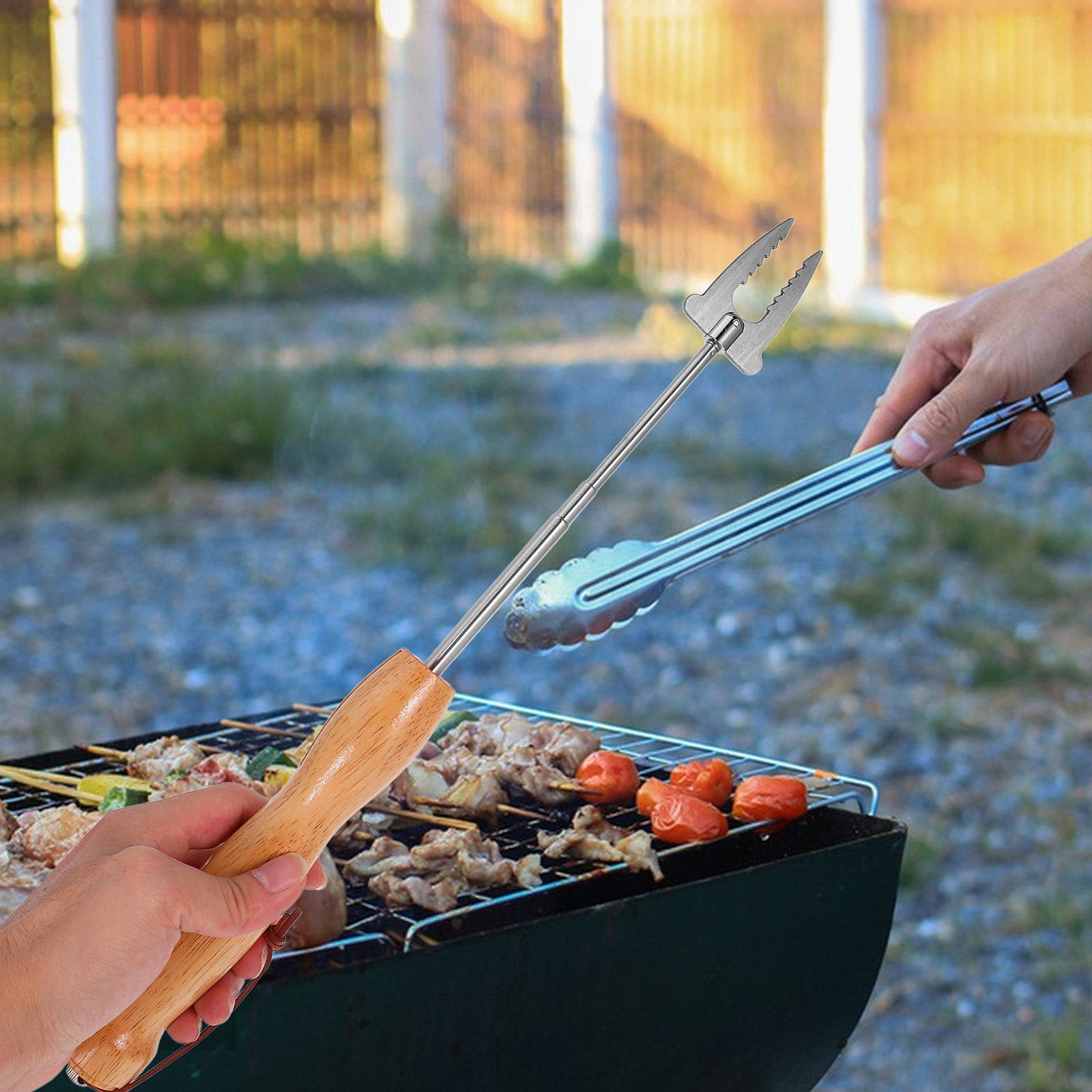 Paslanmaz Çelik Uzatılabilir B - Camping Cooking Fire incelemesi ve fiyatı