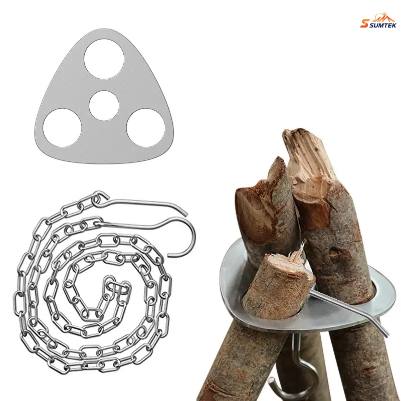 Paslanmaz Çelik Taşınabilir Ka - Camping Cooking Hanger incelemesi ve fiyatı