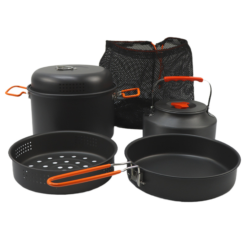 Açık TENCERE SETİ kamp tencere - Camping Cooking Pots And Pans incelemesi ve fiyatı