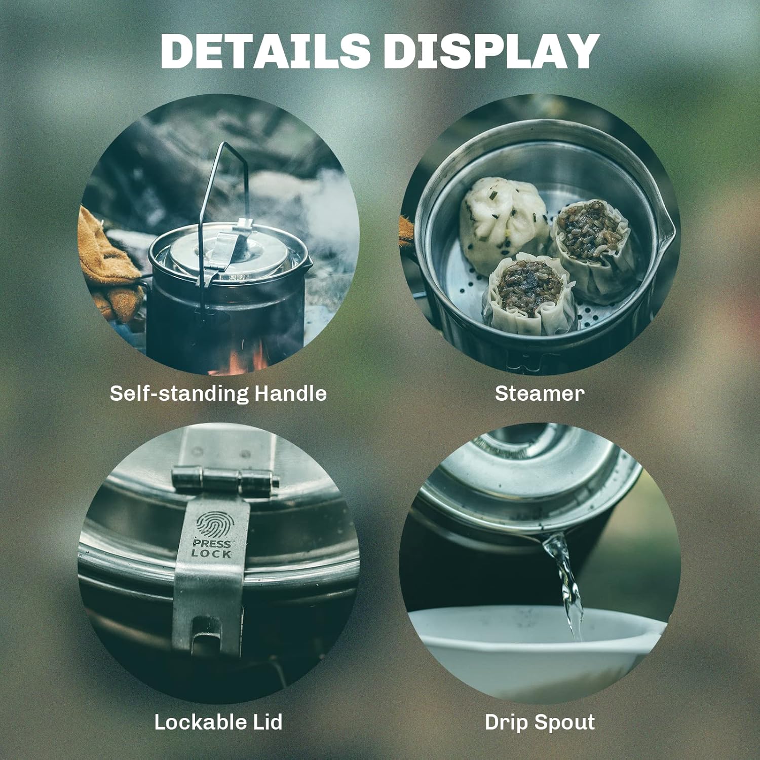 Yangın Akçaağaç 1.2L Paslanmaz - Camping Cooking Unit incelemesi ve fiyatı