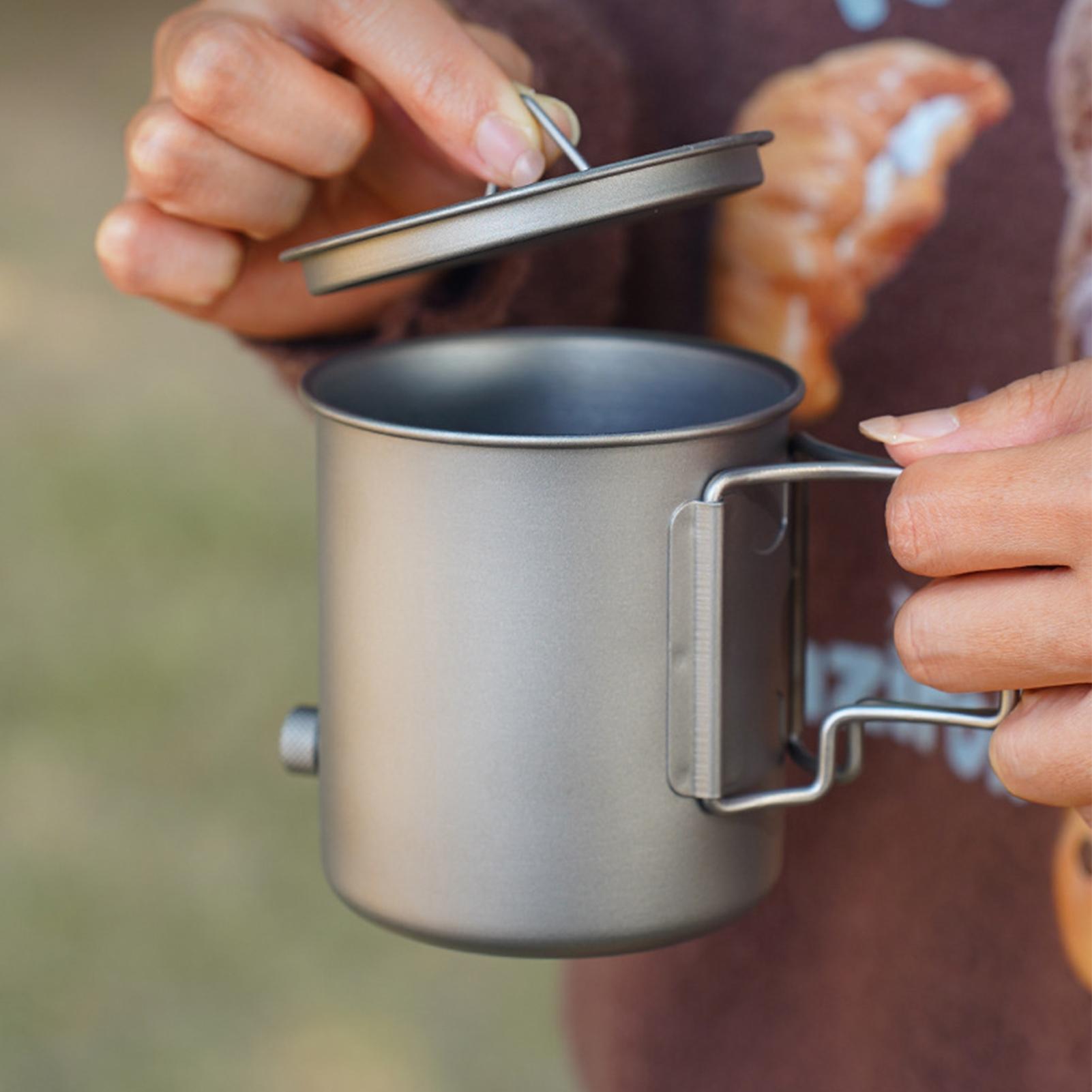 420ml Titanyum Kahve Demleme K - Camping Cooking Top incelemesi ve fiyatı