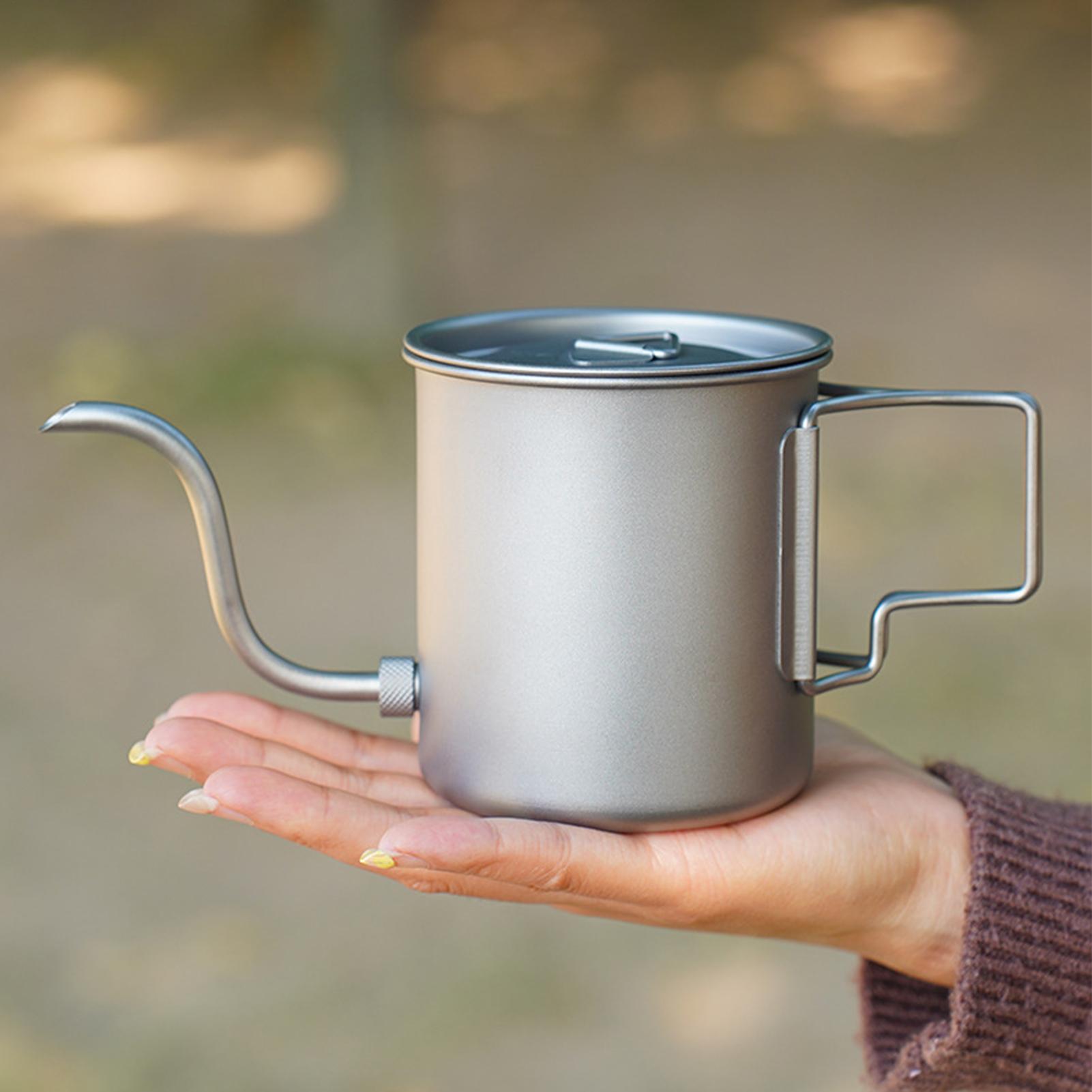420ml Titanyum Kahve Demleme K - Camping Cooking Top incelemesi ve fiyatı