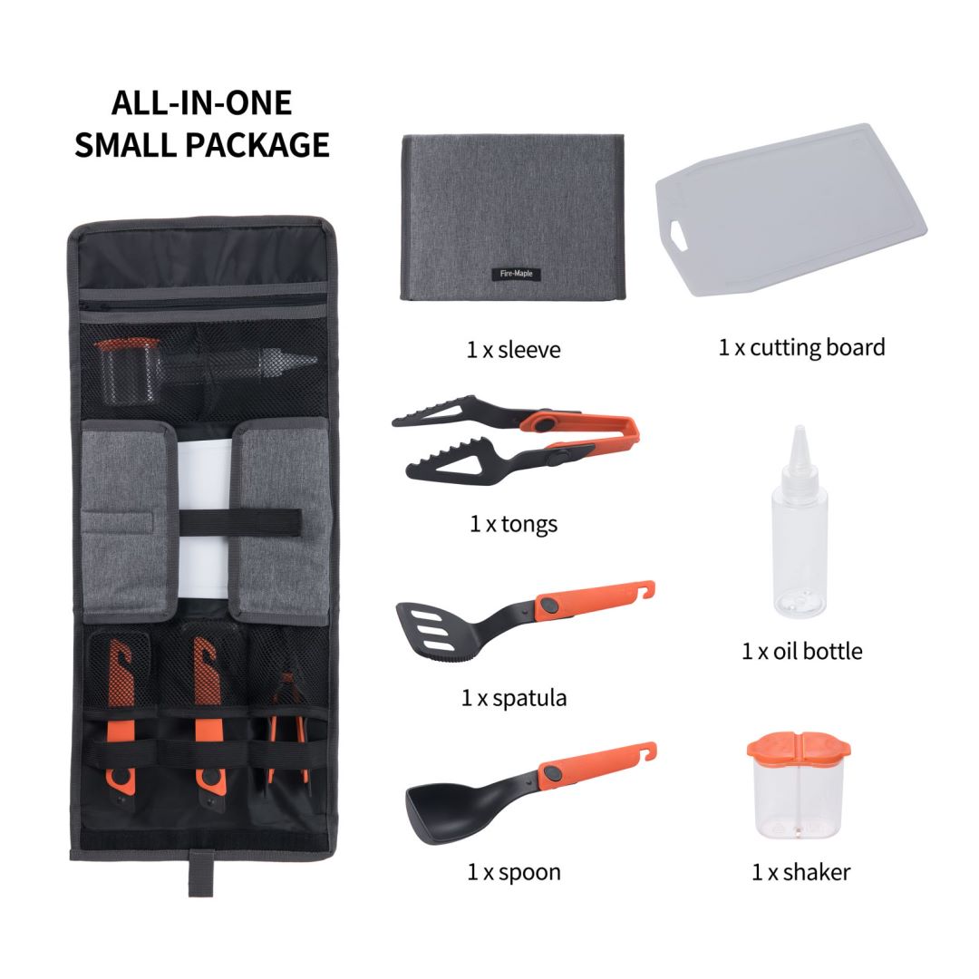 Yangın Akçaağaç Şef Pişirme Ge - Camping Cooking Essentials Kit incelemesi ve fiyatı